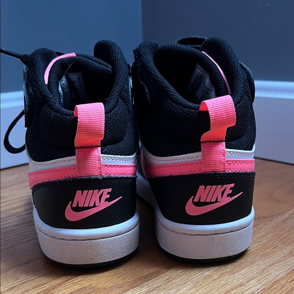 Nike Kids Sneakers - Black, White, and Pink - Picture 2 of 7